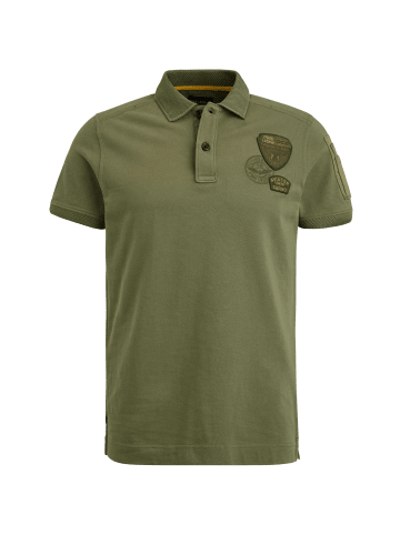 PME Legend Poloshirt FINE PIQUE SOLID in Grün