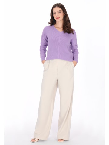 Usha Women Sweater in dark violet