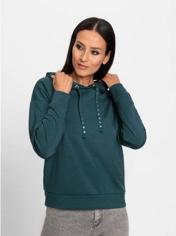 Heine Hoodie in petrol