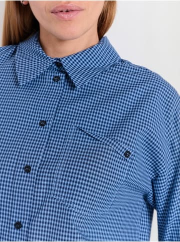 Norr Hemd Soffie in blue check