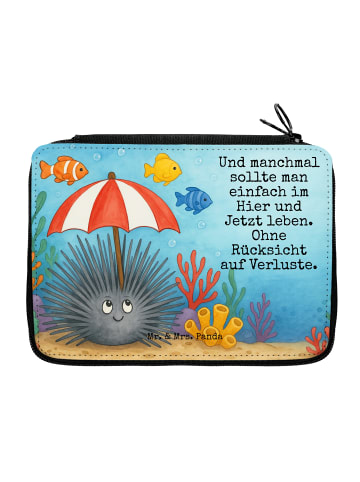 Mr. & Mrs. Panda Etui Seeigel Design mit Spruch in Weiß