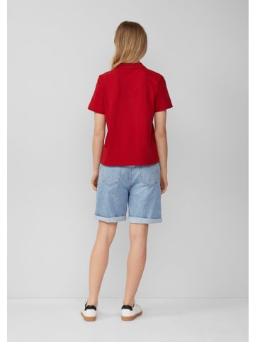 s.Oliver Polo-Shirt in 3533_mohnrot