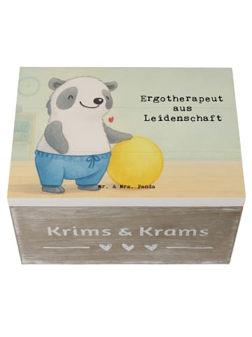 Mr. & Mrs. Panda Geschenkbox Ergotherapeut Leidenschaft Design m... in Weiß