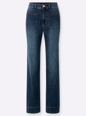 Heine Jeans in blue-stone-washed