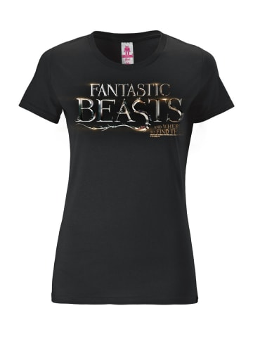 Logoshirt T-Shirt Phantastische Tierwesen in schwarz