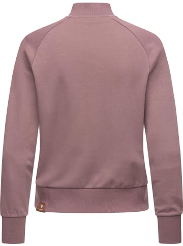 ragwear Sweatshirt Majjorka Solid in Mauve