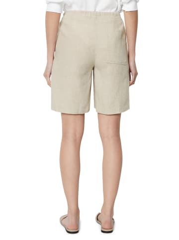 Marc O'Polo Leinenshorts straight in raw linen