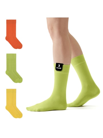 von Jungfeld Classic Socken-Set Signature Innenbund in Blossom