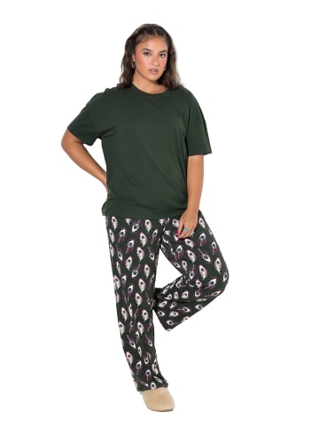 Studio Untold Pyjama in dunkeloliv
