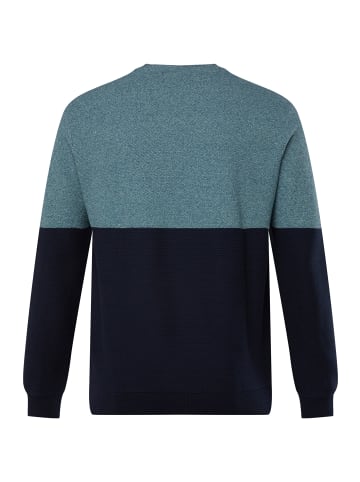 Men Plus Pullover in navy blau