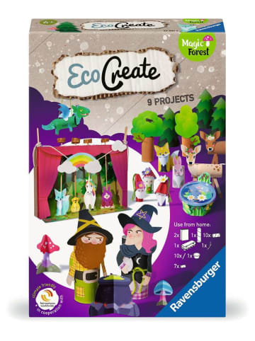 Ravensburger Bastelprodukte EcoCreate Midi - Theater: Magischer Wald Ab 6 Jahre in bunt