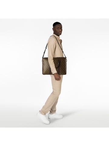 Guess Milano Aktentasche 41 cm in coffee