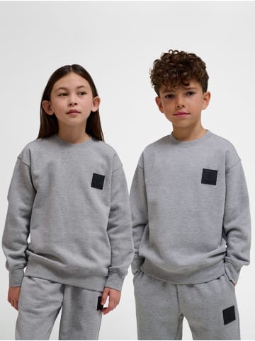 Hummel Sweatshirt Hmlclean Kinder in GREY MELANGE