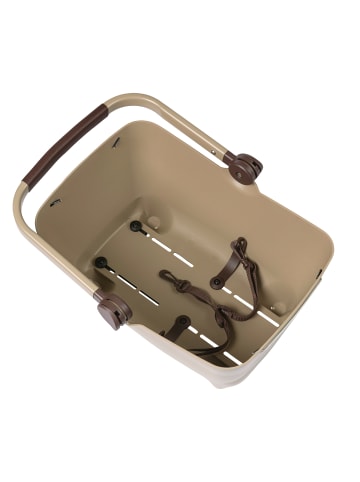 BASIL Tier- Hinterradkorb Hundeshopper "Buddy KF" in braun