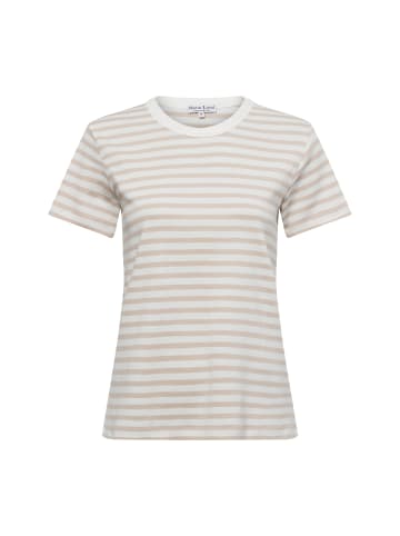 Marie Lund T-Shirt in melange ecru - 0006