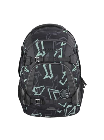 Coocazoo Schulrucksack-Set „Reflective Graffiti“, 3-teilig in Grau