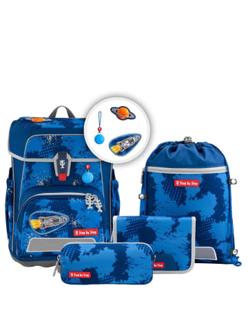 Step by Step Cloud Reflect - Schulranzen Set 5tlg. (Seashell Pearl) in Rocket Novo