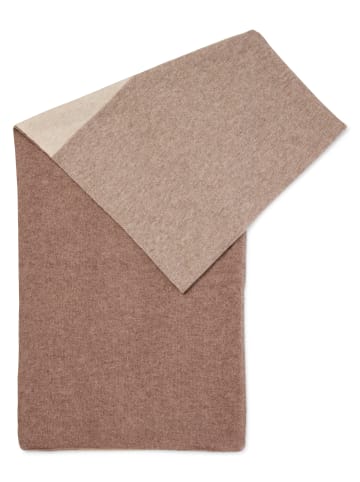 Marie Lund Schal in melange beige - 0002