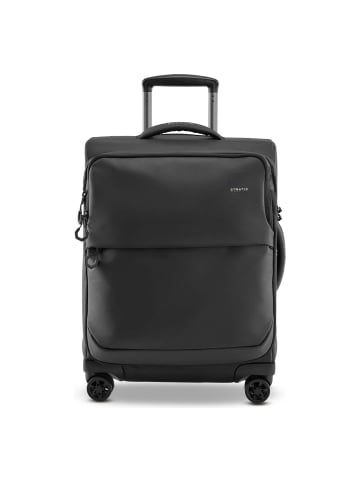 Stratic Vibe 4 Rollen Kabinentrolley S 54 cm black