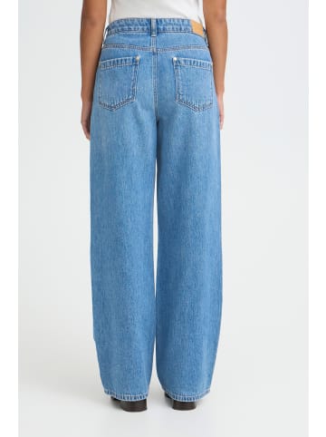 PULZ Jeans Jeans PZAPRIL Relaxed fit in Medium Blue Denim