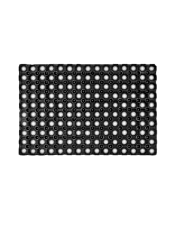 relaxdays Fußabtreter in Schwarz - (B)60 x (H)40 cm