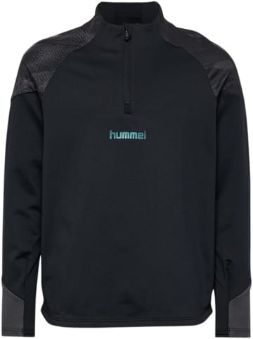 Hummel Reißverschluss Jacke Daumenlöcher Hmlblaze26 Kinder in BLACK