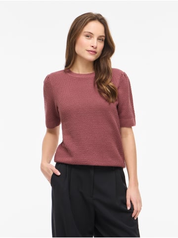 Vila Strickoberteil in Rose Brown