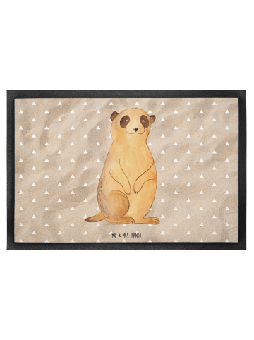 Mr. & Mrs. Panda bodenmatte Erdmännchen ohne Spruch in Sandig