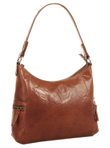 SPIKES & SPARROW Shopper in cognac