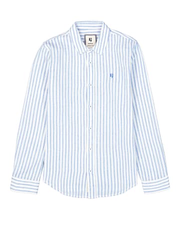 Garcia Langarmhemd festlich in stripe blue