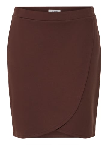 b. young BYPARRIN WRAP MINI SKIRT - JERSEY Regular fit in Coffee Bean