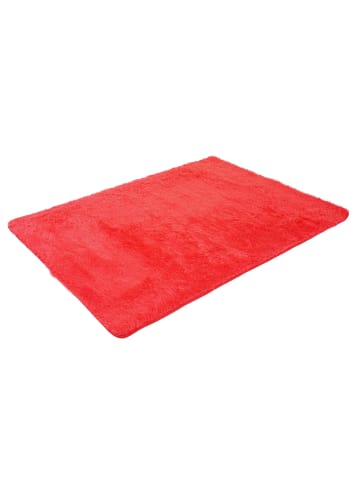 MCW Hochflor-Teppich F69, Rot