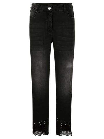 MIAMODA Jeans in schwarz