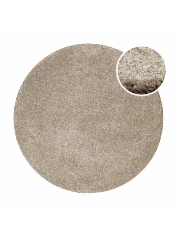 Wecon Home Kurzflorteppich Nova in Sand/Beige