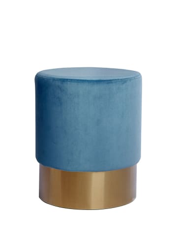 Kayoom Hocker Aspen Kiefer in petrol