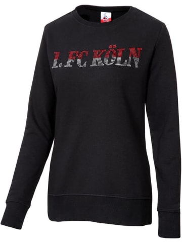Fußballverein 1. FC Köln Pullover "Sweatshirt Stieglitzweg" in Schwarz