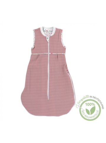 SlumberOrganix Bio Musselin Babyschlafsack, 0.5 Tog in Rosa