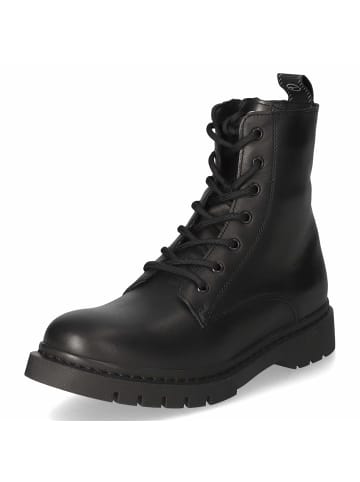 Tamaris Schnürstiefeletten in schwarz
