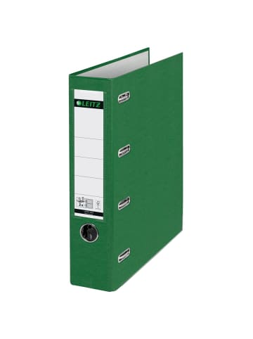 Leitz Doppelordner A4 Kunststoff 75mm grün