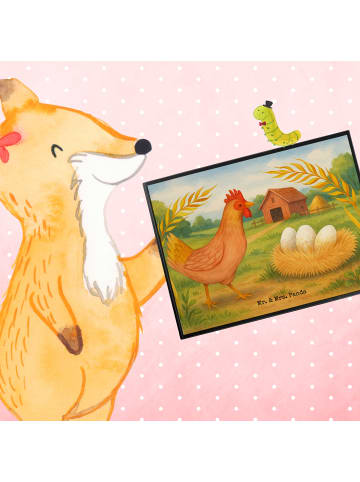 Mr. & Mrs. Panda tischschutz Huhn Stolz Design ohne Spruch in Weiß