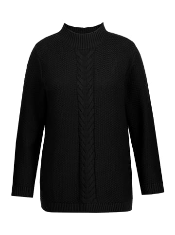 Ulla Popken Pullover in schwarz