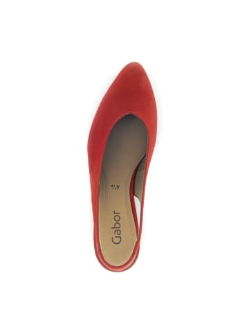 Gabor Slingpumps in Rot