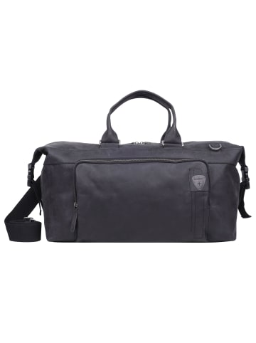 Strellson Richmond Landon Weekender Reisetasche Leder 50 cm in black