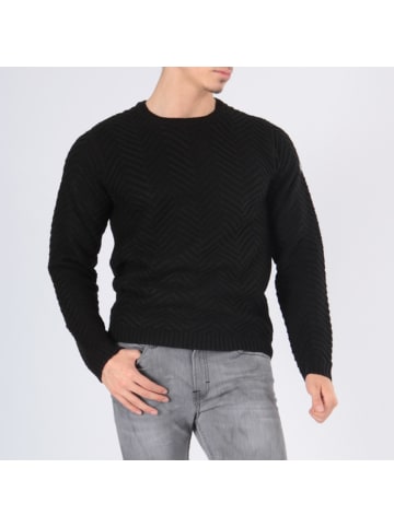 HopenLife Pullover ENERU in Schwarz