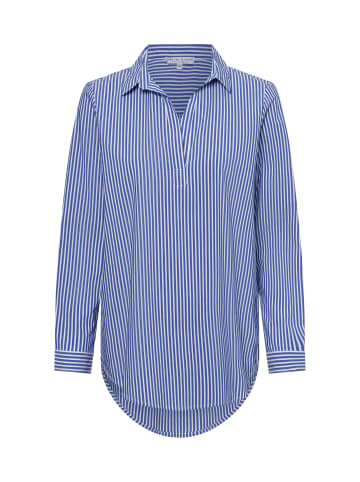 Marie Lund Bluse in hellblau weiß