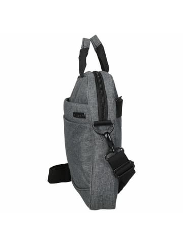 D&N Basic Line - Aktentasche 43 cm Polyester (grau) in grau