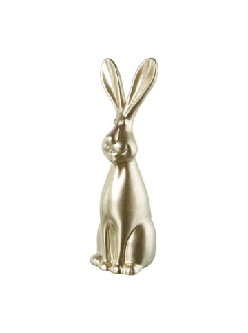 Creativ home Deko-Osterhase in gold