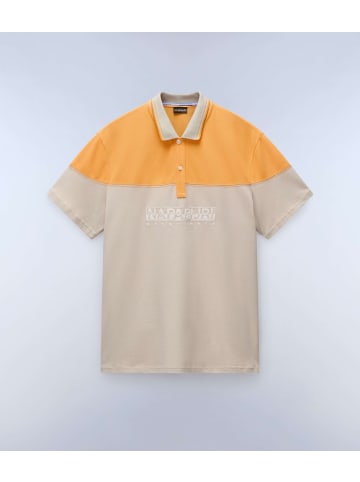 Napapijri Polo "E-Saturnia Ss" in Grau