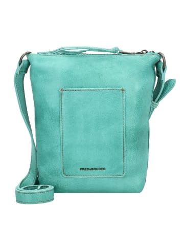 FREDs BRUDER My Old Friend Umhängetasche Leder 21 cm in aqua