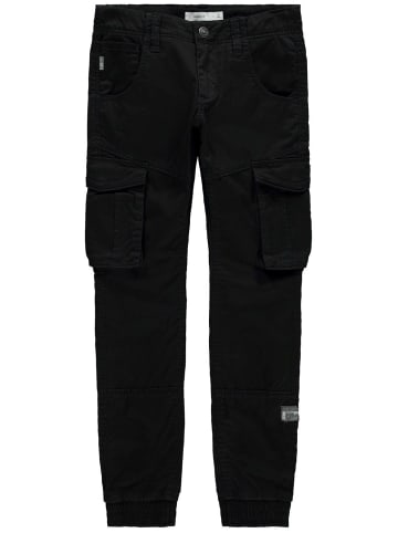 name it Cargohose NITBAMGO regular fit Workerstyle in black